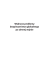 Wybrane problemy bezpieczeństwa globalnego po zimnej wojnie Wybrane problemy bezpieczeństwa globalnego po zimnej wojnie