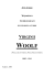 Virginia Woolf Virginia Woolf