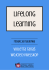 lifelong learning - Wyższa Szkoła Biznesu i Nauk o Zdrowiu lifelong learning - Wyższa Szkoła Biznesu i Nauk o Zdrowiu