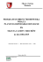 PROGRAM OCHRONY ŚRODOWISKA dla MIASTA I PROGRAM OCHRONY ŚRODOWISKA dla MIASTA I
