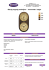 Stacja pogody podwójna – termometr / zegar Stacja pogody podwójna – termometr / zegar