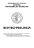 biotechnologia - Samodzielna Katedra Biotechnologii i Biologii biotechnologia - Samodzielna Katedra Biotechnologii i Biologii
