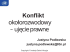 Konflikt okołorozwodowy – ujęcie prawne Konflikt okołorozwodowy – ujęcie prawne