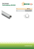 Karta katalogowa Profil aluminiowy WOJSLIM