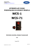 WCS-1 WCS-71 WCS-1 WCS-71