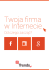 Twoja firma w Internecie Twoja firma w Internecie