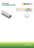 Karta katalogowa Profil aluminiowy WOJSLIM