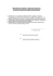 Oświadczenie rodziców dotyczące rozliczania podatku dochodowego Oświadczenie rodziców dotyczące rozliczania podatku dochodowego