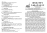 BIULETYN PARAFIALNY BIULETYN PARAFIALNY