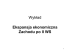 Wykład XII „Okres rządów Władysława Gomułki w gospodarce Wykład XII „Okres rządów Władysława Gomułki w gospodarce