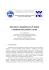 Słownictwo kompleksowych badań i modelowania potoków ruchu Słownictwo kompleksowych badań i modelowania potoków ruchu