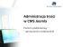 Administracja treści w CMS Joomla Administracja treści w CMS Joomla
