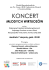 plakat koncertu plakat koncertu