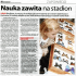 Nauka zawita na stadion