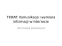 TEMAT: Komunikacja i wymiana informacji w Internecie TEMAT: Komunikacja i wymiana informacji w Internecie