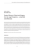 Pension reforms in Poland and Hungary from the Legal Perspective Pension reforms in Poland and Hungary from the Legal Perspective