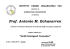 Prof. Antonio M. Echavarren - Instytut Chemii Organicznej PAN Prof. Antonio M. Echavarren - Instytut Chemii Organicznej PAN