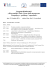 Program Konferencji „Bieszczadzkie Niebo. Nowa oferta turystyczna Program Konferencji „Bieszczadzkie Niebo. Nowa oferta turystyczna