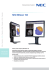 NEC MDview 193 - NEC Display Solutions Europe NEC MDview 193 - NEC Display Solutions Europe