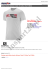 Męska koszula Salomon Cutter SS Cotton Tee M White Męska koszula Salomon Cutter SS Cotton Tee M White
