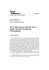 Nowe zjawiska na rynkach pracy krajów Europy Środkowej i Nowe zjawiska na rynkach pracy krajów Europy Środkowej i