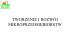 TWORZENIE I ROZWÓJ MIKROPRZEDSIĘBIORSTW TWORZENIE I ROZWÓJ MIKROPRZEDSIĘBIORSTW