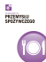 pRZEMYSŁU SpoŻYWcZEGo pRZEMYSŁU SpoŻYWcZEGo