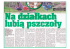 Działkowcy przyłączają się do akcji ekologów. Na Działkowcy przyłączają się do akcji ekologów. Na
