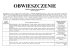 OBWIESZCZENIE