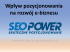 Wpływ pozycjonowania na rozwój e-biznesu Wpływ pozycjonowania na rozwój e-biznesu