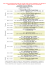 Note! Your personalized time-table may not list all the