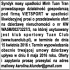 Syndyk masy upadłości Minh Tuan Tran prowadzącego działalność Syndyk masy upadłości Minh Tuan Tran prowadzącego działalność