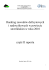 Ranking zawodów deficytowych i nadwyżkowych Ranking zawodów deficytowych i nadwyżkowych
