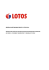 GRUPA KAPITAŁOWA GRUPY LOTOS S.A.