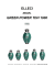 ELLECI GREEN POWER TDH 1000 ELLECI GREEN POWER TDH 1000
