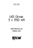 LED Driver 3 x 350 mA
