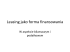 Leasing wg ustawy o rachunkowości Leasing wg ustawy o rachunkowości