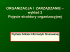 wykład 2 Pojęcie struktury organizacyjnej wykład 2 Pojęcie struktury organizacyjnej