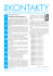 Kontakty nr 6 (156) 2013 r. - Spółdzielnia Mieszkaniowa Lokatorsko Kontakty nr 6 (156) 2013 r. - Spółdzielnia Mieszkaniowa Lokatorsko
