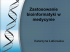 Bioinformatyka w medycynie Bioinformatyka w medycynie