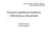 Fizyczne aspekty przesyłania informacji w neuronach Fizyczne aspekty przesyłania informacji w neuronach