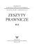 Zeszyty prawnicze - numer 10.2 - Wydział Prawa i Administracji