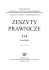 zeszyty prawnicze - Wydział Prawa i Administracji UKSW