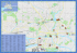 Mapa Kaliningrad - Polskie Zamki Gotyckie