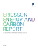 Ericsson Energy and Carbon Report