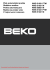 BEKO WKB 51031 PTM User Manual Pdf