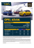 Opel ADAM cennik 2014 - Rok modelowy 2015