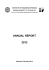 ANNUAL REPORT 2012