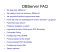 DBServer FAQ