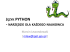 Język PYTHON ‑ narzędzie dla każdego naukowca